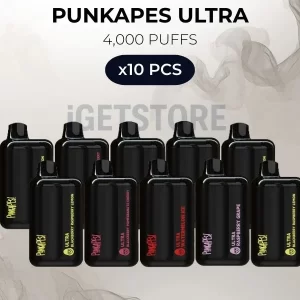 10 PCS – Punkapes Ultra 4000 Puffs