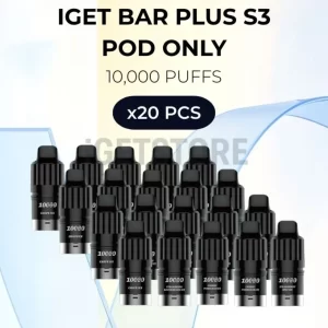 5 PCS – IGET Bar Plus S3 10000 Puffs