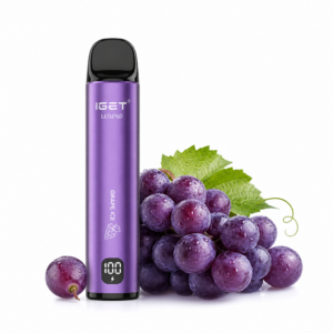 IGET Bar Plus 10000 Puffs Disposable Vape – Grape Ice