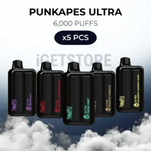 3 PCS – Punkapes Ultra 6000 Puffs