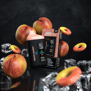 BLVK Bar – Peach Gummy Ice
