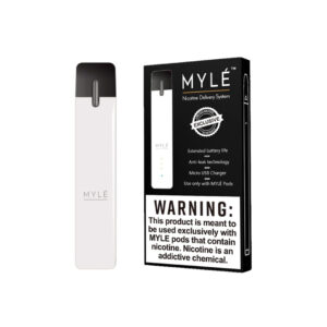 Elite White Vape Device by MYLÉ | 2nd Gen.