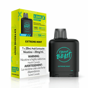 Flavour Beast – Flavour Beast Level X Boost G2 Pods – Extreme Mint