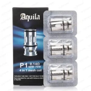 Freemax – Horizon Tech Aquila Replacement Coils – P4 0.14Ω Quad Mesh