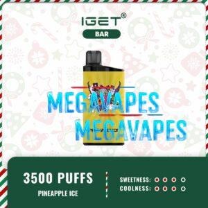 IGET Bar Plus S3 Pod Only 10000 Puffs – Blackberry Pineapple Orange at VapingOz Australia - IGET 10000 Puffs