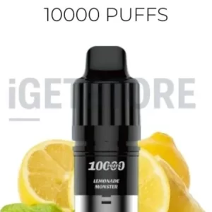 IGET Bar Plus S3 10000 Puffs – Lemonade Monster