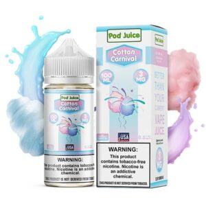 Pod Juice Freebase Nicotine – Cotton Clouds