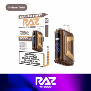 RAZ TN9000 – Graham Twist authentic disposable vapes product at VapingOz Australia