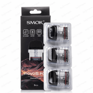 Smok – Smok Novo 5 Replacement Pods – 0.7&ohm; Mesh
