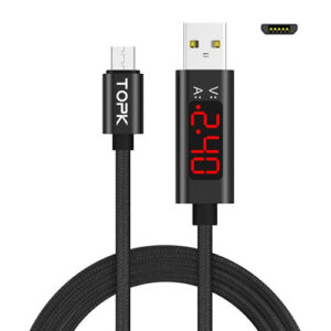 TOPK AC27 LCD Display Micro USB Cable