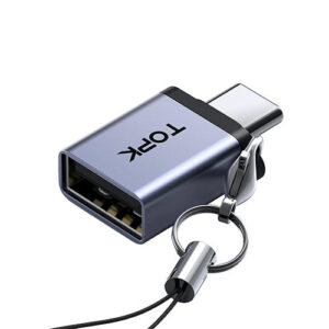 TOPK AT06 USB-A to USB-C OTG Adapter
