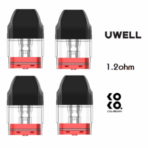 UWELL Caliburn KOKO Replacement Pods – 4 Pod Pack