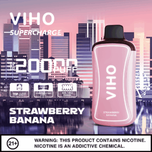 VIHO Supercharge 20k – Strawberry Banana